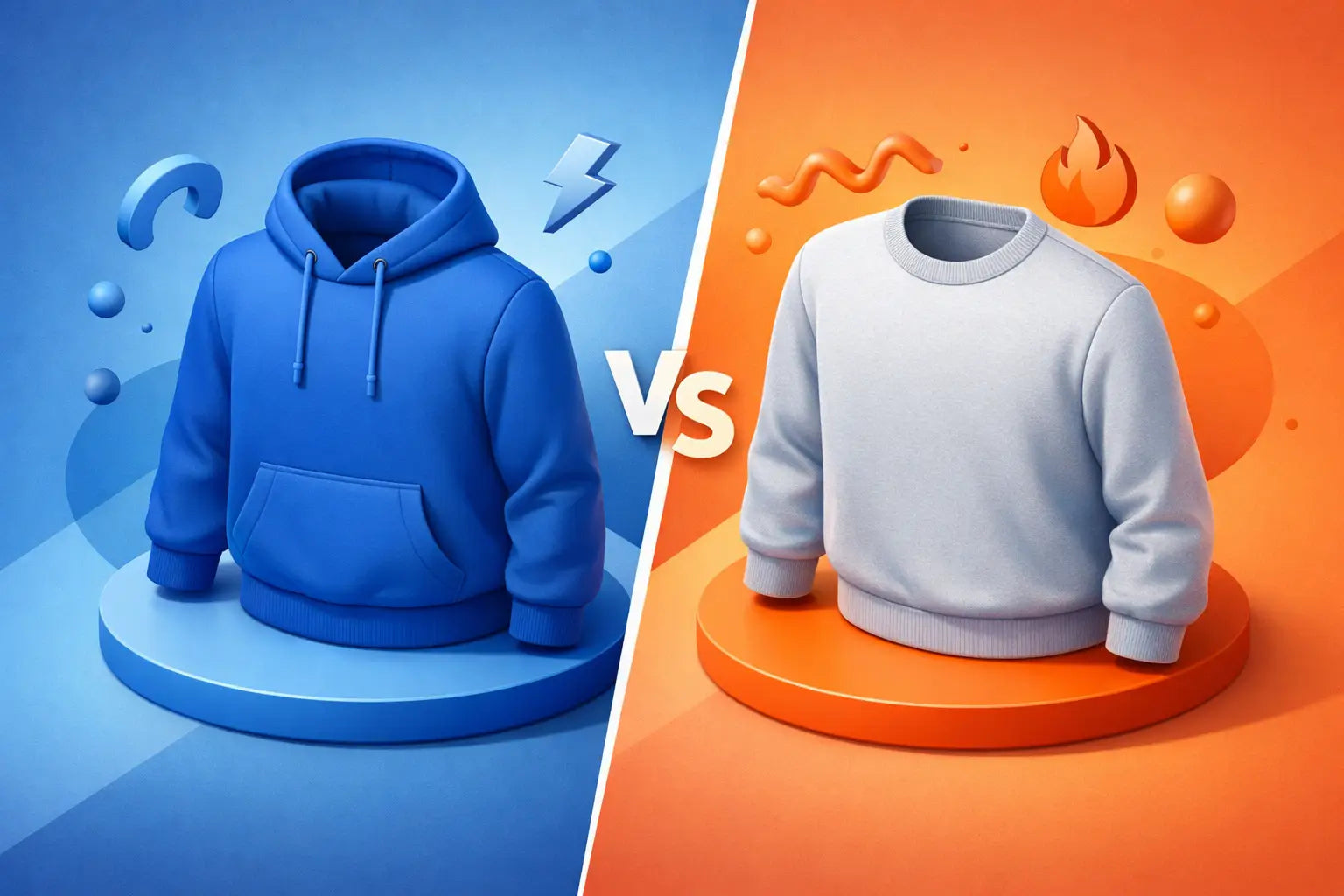 Hoodie vs Sweatshirt Difference Explained
