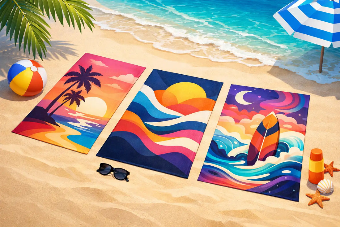 Graphic Beach Towels With Unique Designs