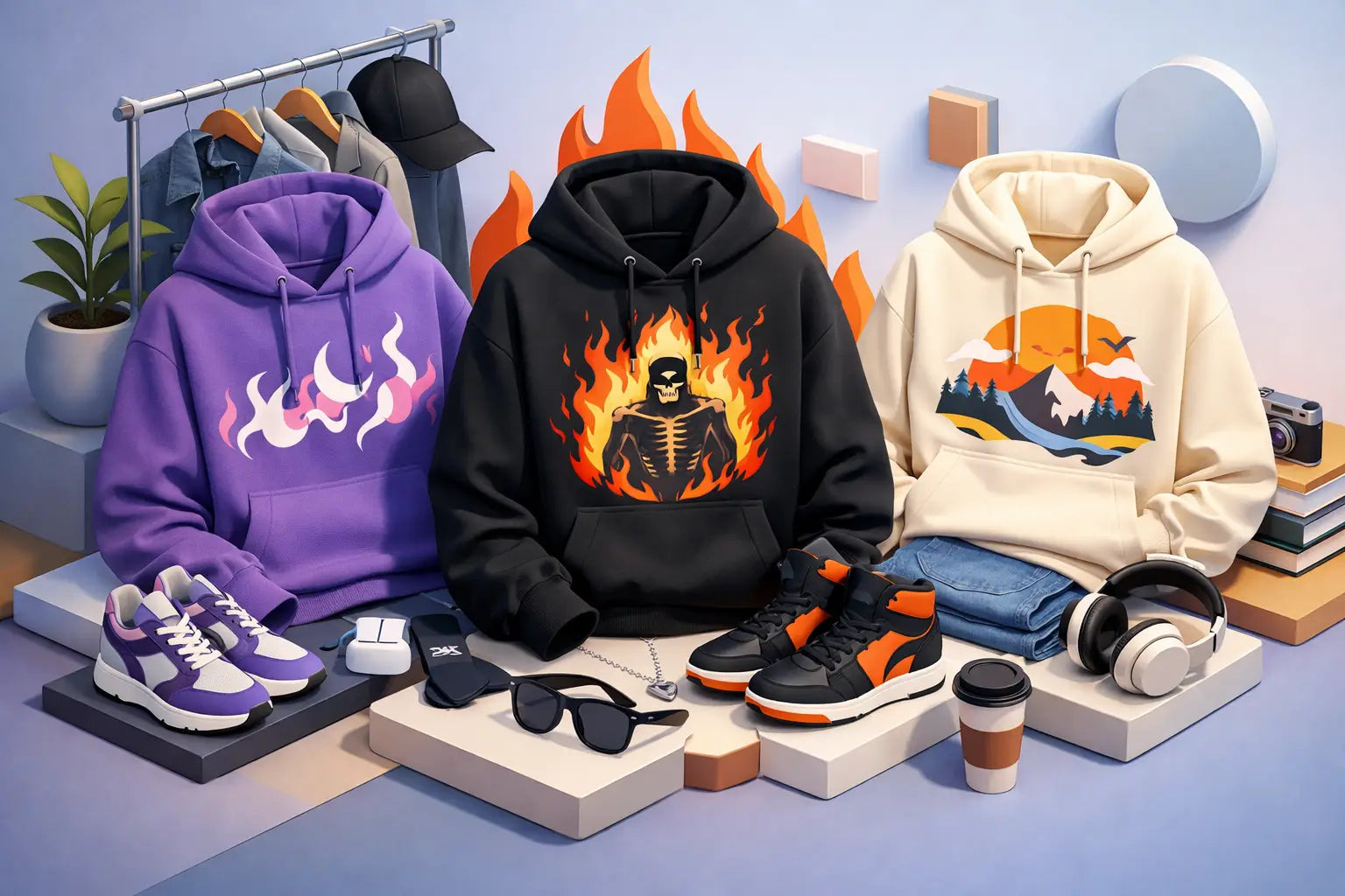 How to Style Graphic Hoodies Every Day