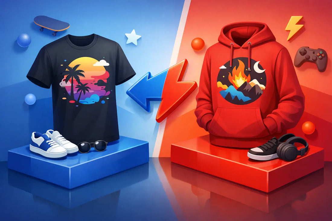 Graphic Tees vs Hoodies: What Fits Best?
